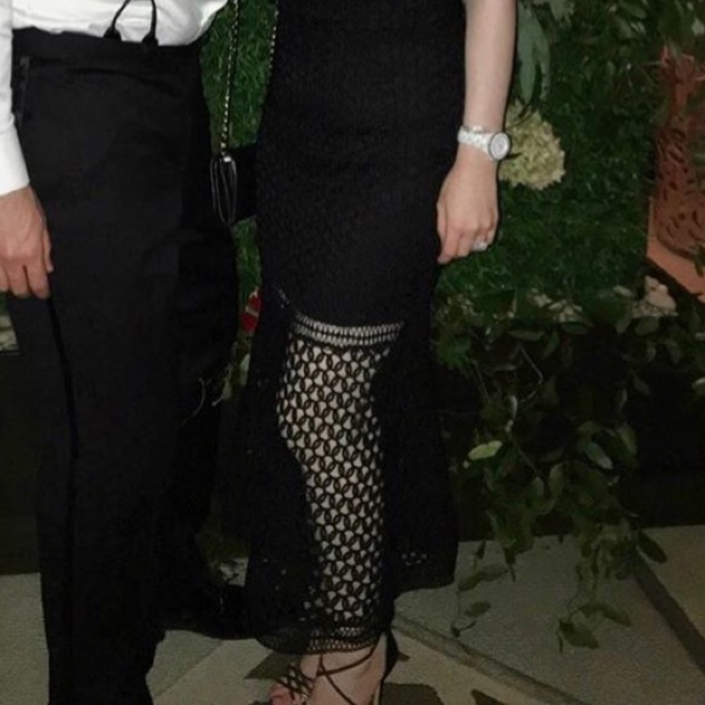 Used Black elegant dress as pictured.